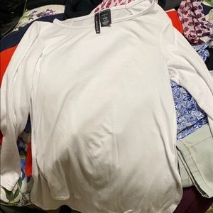 White long sleeve shirt